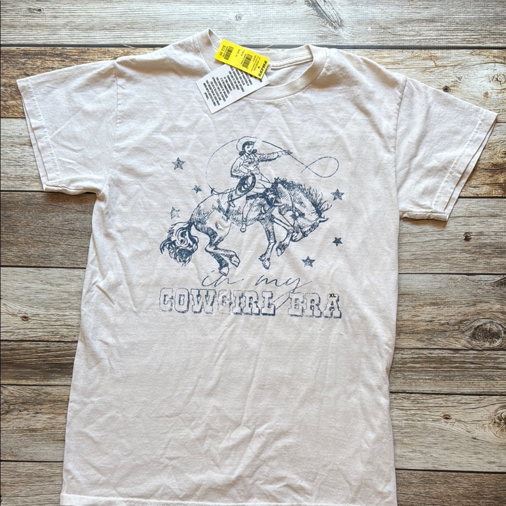 Girls Cowgirl T shirt. Cowgirl Era. NWT. Size xl